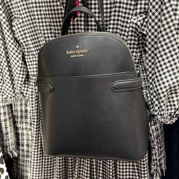 Kate Spade Staci Dome Backpack Black - Picture 14 of 16